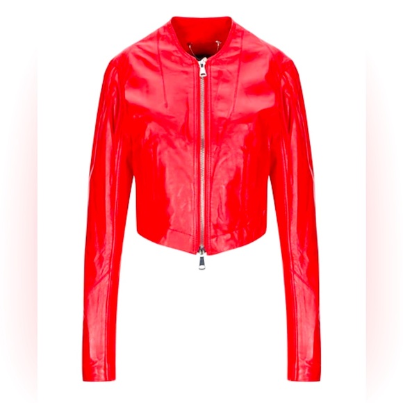 Twin-Set Jackets & Blazers - Twinset leather jacket NEW